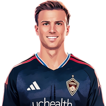 Rob Holding player cartoon