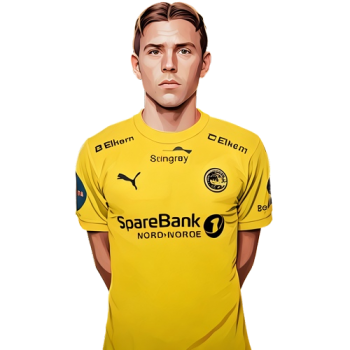 Jens Petter Hauge player cartoon