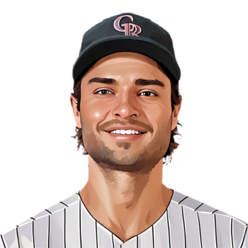 Kyle Karros player cartoon