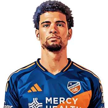 Miles Robinson player cartoon