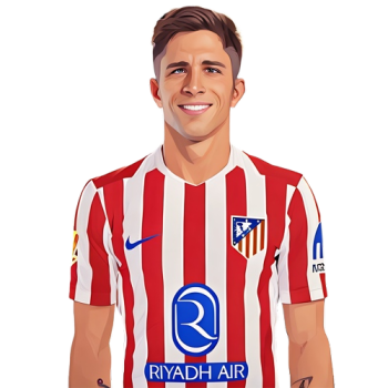 Giuliano Simeone player cartoon