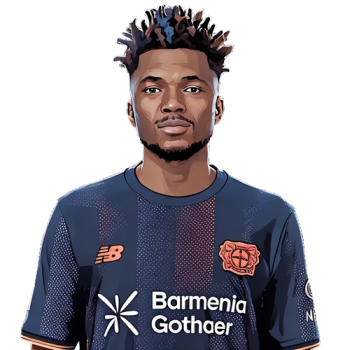 Edmond Tapsoba player cartoon