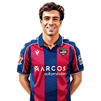 Manu Sánchez player cartoon