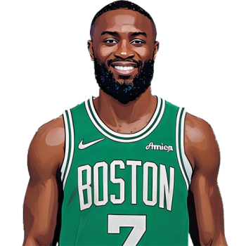 Jaylen Brown player cartoon