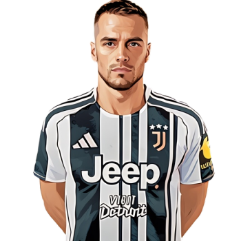 Filip Kostic player cartoon