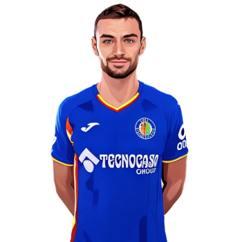 Juan Iglesias player cartoon