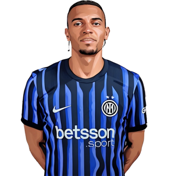 Manuel Akanji player cartoon