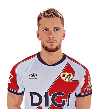 Iván Balliu player cartoon