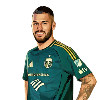 José Caicedo player cartoon