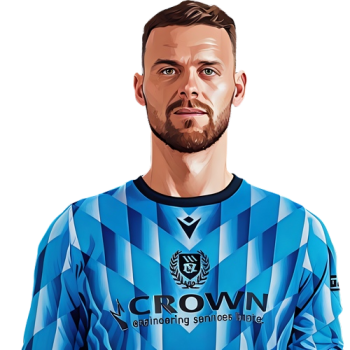 Trevor Carson player cartoon