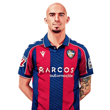 Oriol Rey player cartoon