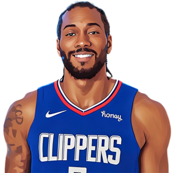 Kawhi Leonard player cartoon