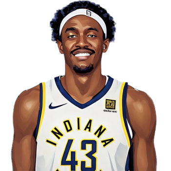 Pascal Siakam player cartoon