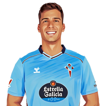 Manu Fernández player cartoon