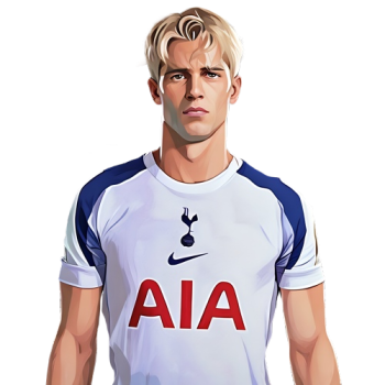 Lucas Bergvall player cartoon