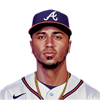 Ozzie Albies player cartoon