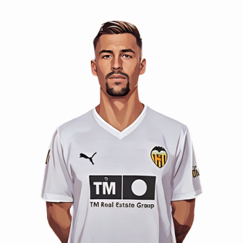 Baptiste Santamaria player cartoon