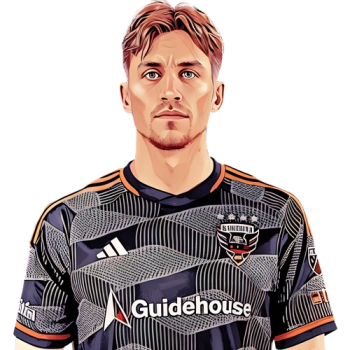 Lucas Bartlett player cartoon