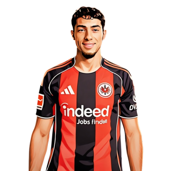 Farès Chaïbi player cartoon