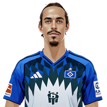 Yussuf Poulsen player cartoon