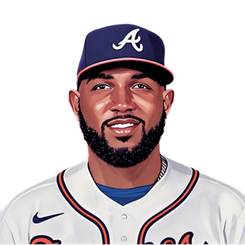 Marcell Ozuna player cartoon