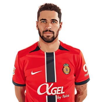 Omar Mascarell player cartoon