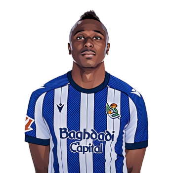 Umar Sadiq player cartoon