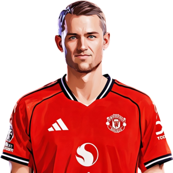 Matthijs de Ligt player cartoon