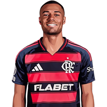 Nicolás De La Cruz player cartoon