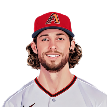 Zac Gallen player cartoon