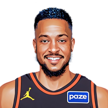 CJ McCollum player cartoon