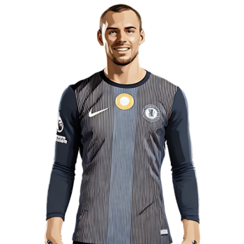 Filip Jörgensen player cartoon