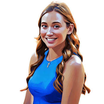 Lucija Ćirić Bagarić player cartoon