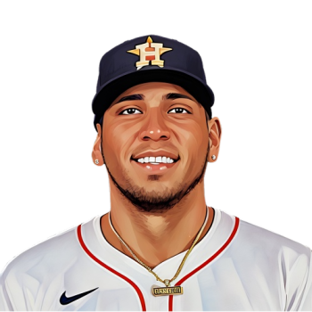 Isaac Paredes player cartoon