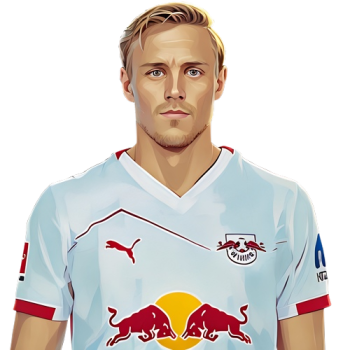 Xaver Schlager player cartoon