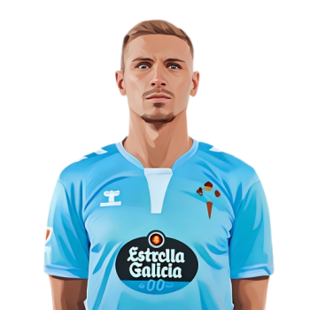 Carl Starfelt player cartoon