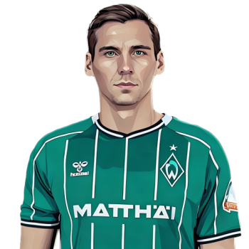 Maximilian Wöber player cartoon