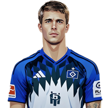 Mario Vušković player cartoon