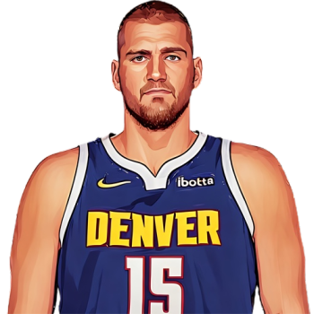 Nikola Jokić player cartoon