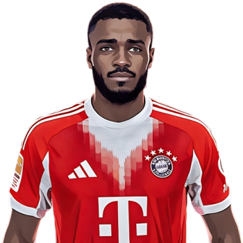 Dayot Upamecano player cartoon