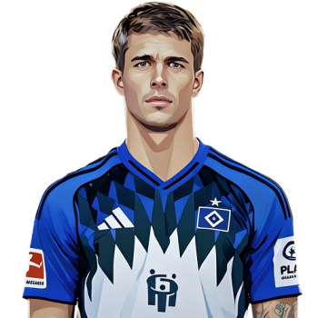 Luka Vušković player cartoon