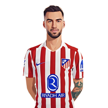 Álex Baena player cartoon