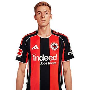 Rasmus Kristensen player cartoon