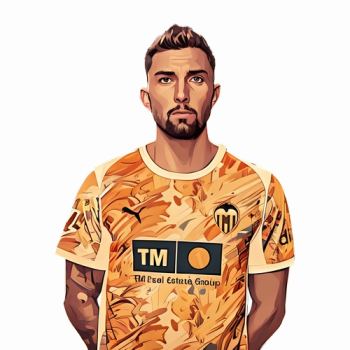 Cristian Rivero player cartoon