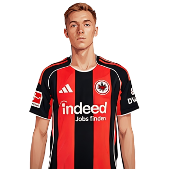 Hugo Larsson player cartoon