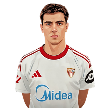 Juanlu player cartoon