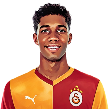 Yáser Asprilla player cartoon