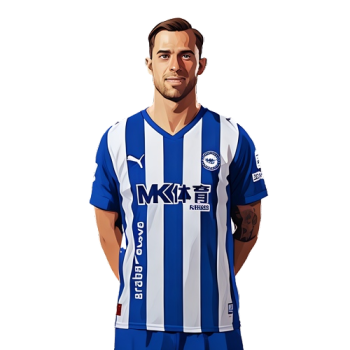 Toni Martínez player cartoon