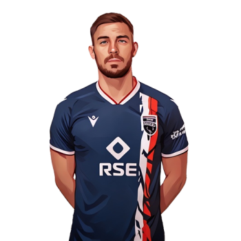 Declan Gallagher player cartoon