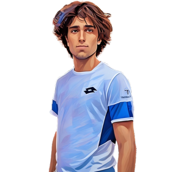 Mattia Bellucci player cartoon